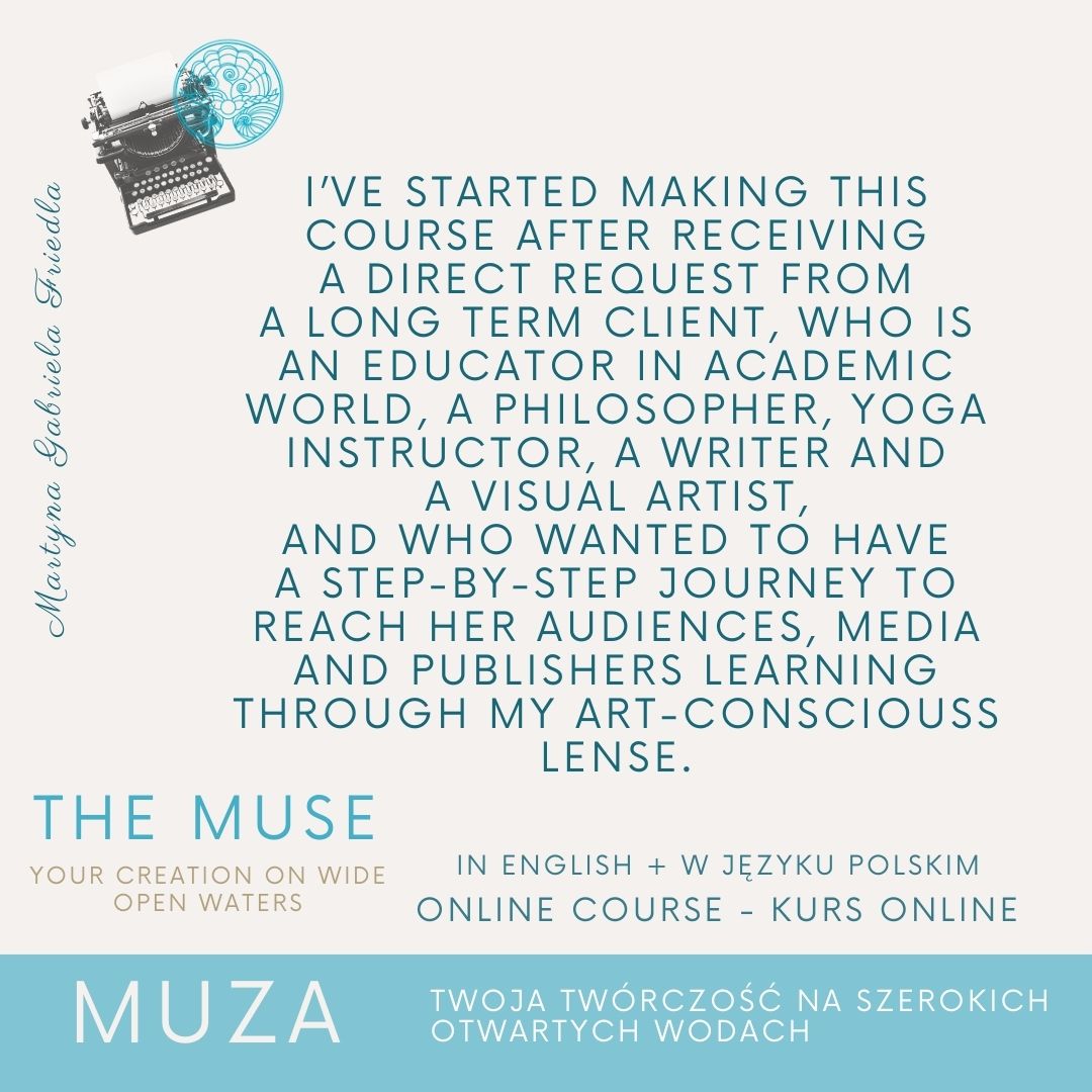 THE MUSE - MUZA - Your Creation On Wide Open Waters - Online course PL & ENG - obrazek 11